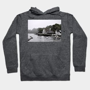 Morning Fog In The Village Hoodie